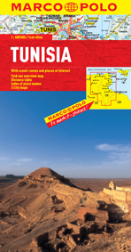 Tunisia Road and Tourist Map. Marco Polo edition.
