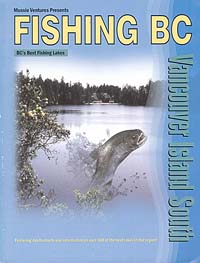 Vancouver Island, South, "Fishing" Road and Recreation ATLAS, British Columbia, Canada.