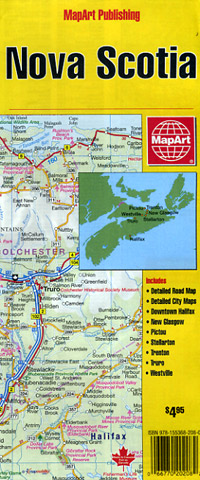 Road Map Of Ns Nova Scotia Road Maps | Detailed Travel Tourist Driving