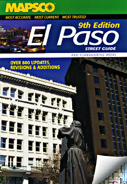 El Paso Street ATLAS, Texas, America.