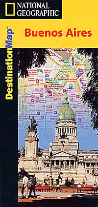 BUENOS AIRES "Destination" Map, Argentina.