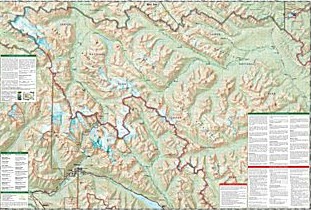 Jasper North Trail Road and Recreation Map.