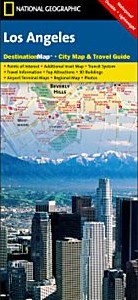 Los Angeles "Destination" map California, America.
