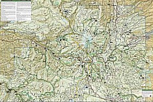 Mount Hood Trail Road and Recreation Map.