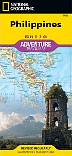 Philippines Adventure Road Map.