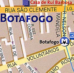 RIO DE JANEIRO "Destination" map Brazil.