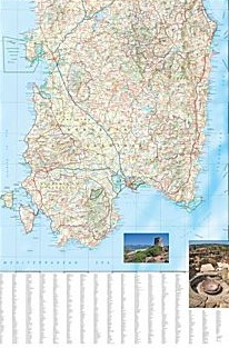Sardinia Adventure Road Map.