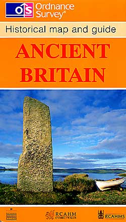 Ancient Britain, Historic Map.