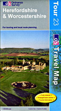 Herefordshire and Worcestershire Touring Maps.