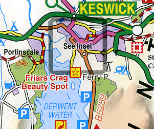 Lake District and Kumbria Touring Maps.