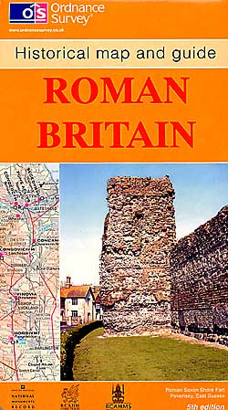 Roman Britain, Historic Map.