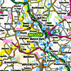 Wales/Cymru & West Midlands #6 Regional Road Map.