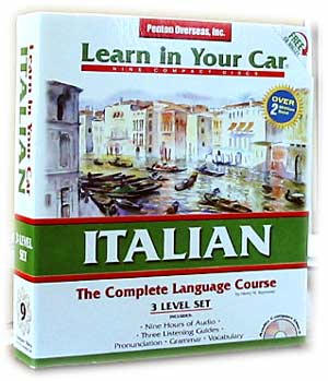 Learn Italian In Your Car! Audio CD Language Course.