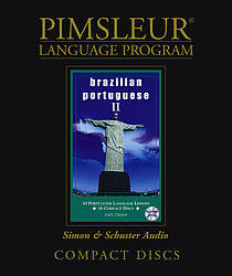 Pimsleur Brazilian Portuguese Comprehensive Audio CD Language Course, Level 2.