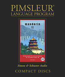 Pimsleur Chinese (Mandarin) Comprehensive Audio CD Language Course, Level 2.