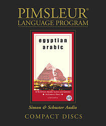 Pimsleur Egyptian Arabic Comprehensive Audio CD Language Course.
