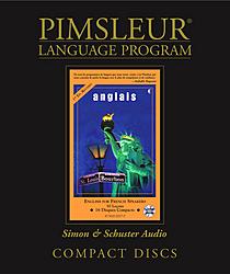 Pimsleur English For French Speakers, Audio CD Language Course.