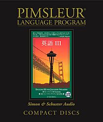 Pimsleur English For Japanese, Level 3 Speakers, Audio CD Language Course.