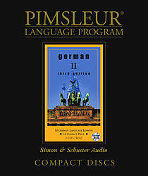 Pimsleur German Comprehensive Audio CD Language Course, Level 2.