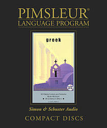 Pimsleur Greek Comprehensive Audio CD Language Course.