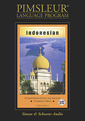 Pimsleur Indonesian Basic Audio CD Language Course.