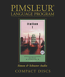 Pimsleur Italian Comprehensive Audio CD Language Course, Level 1.
