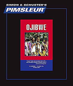 Pimsleur Ojibwe Comprehensive Audio CD Language Course.