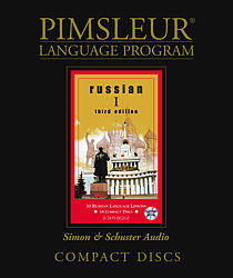 Pimsleur Russian Comprehensive Audio CD Language Course, Level 1.