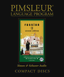 Pimsleur Russian Comprehensive Audio CD Language Course, Level 2.