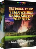 National Parks: Yellowstone, The Grand Canyon and Yosemite - DVD.