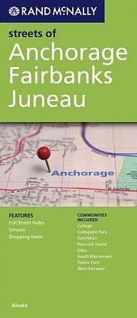 Anchorage, Fairbanks and Juneau, Alaska, America.