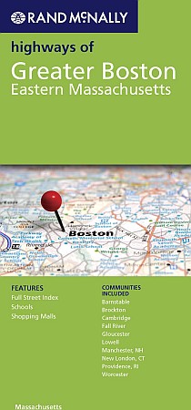 Highways of Greater Boston, Massachusetts, America.