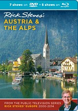Rick Steves' Austria and the Alps Blu-ray + DVD. Travel Video.
