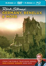 Rick Steves' Germany, Benelux & More (2000-2014) Blu-ray + DVD - Travel Video.