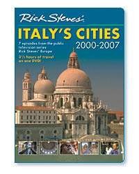 Rick Steves' Italy Cities 2000-2007 - Travel Video - DVD.