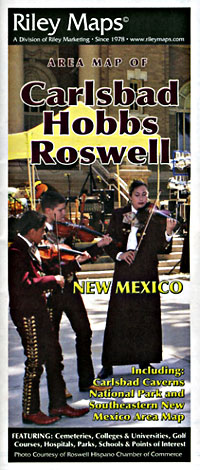 Carlsbad, Hobbs and Roswell, New Mexico, America.