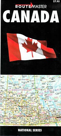 Canada  Road and Tourist Map.