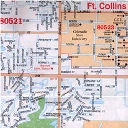 Fort Collins and Loveland, Colorado, America.