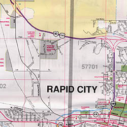 Rapid City, South Dakota, America.
