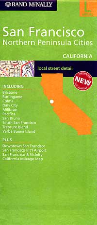 SAN FRANCISCO and the Northern Peninsula Cities, California, America.