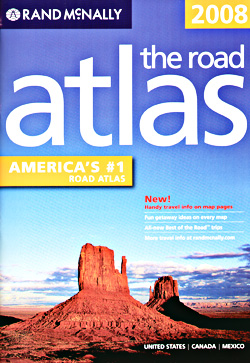 United States Canada and Mexico Road and Tourist ATLAS.