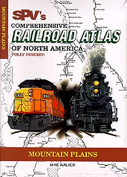 Mountain Plains Railroad Atlas, America.