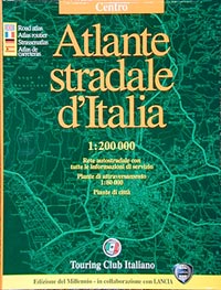 Central Italy, Tourist Road Atlas.