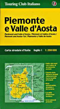 Piedmont and Aosta Regions (Aosta-Torino-Genoa).