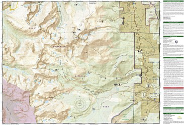Longs and McHenrys Peak Area.