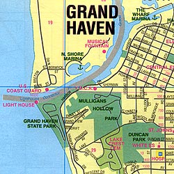 Holland and Grand Haven, Michigan, America.