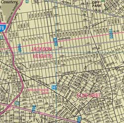NEW YORK CITY "Flipmap" New York, America.