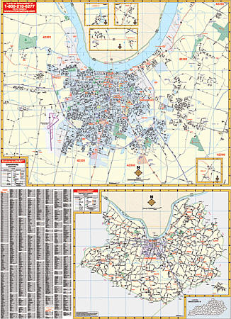 Owensboro WALL Map.