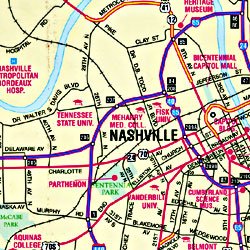 Tennessee "Flipmap" America.