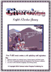 Cherokee Glossary (Dictionary).
